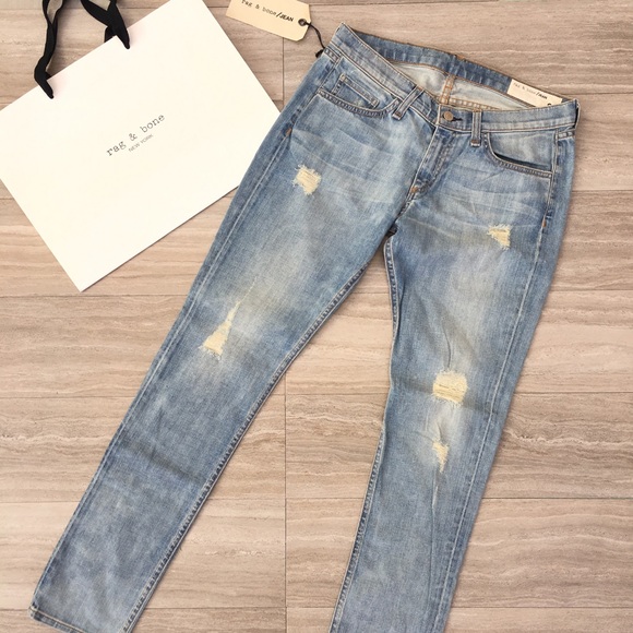 Rag & Bone Distressed Skinny Jeans! Size 28 - Picture 2 of 7